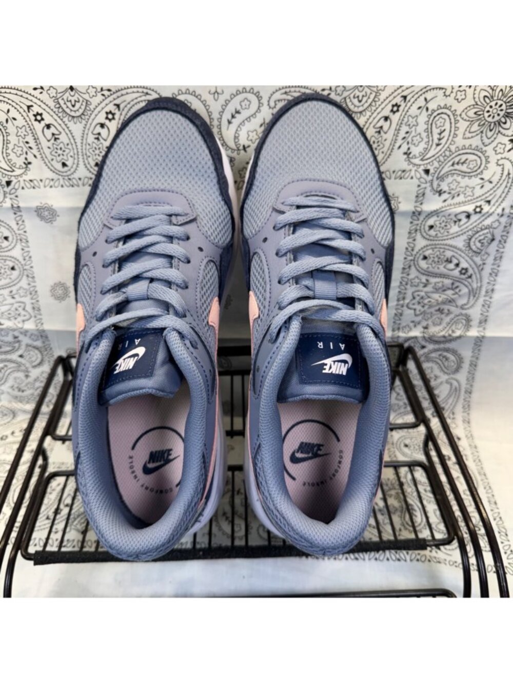 Nike Air Max SC Women's Sneakers Size 9.5 Gray Athletic Shoes CW4554-400 Worn 1X - Picture 10 of 10